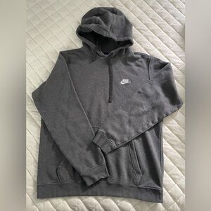 Nike Men's Gray Hoodie